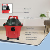 AGARO Rapid Wet & Dry Vacuum Cleaner with Reusable Dust Bag