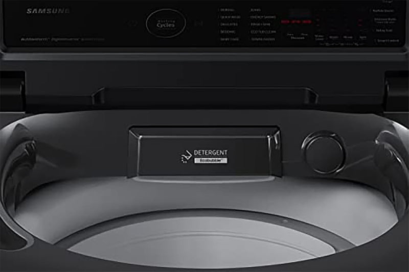 Samsung 9 kg 5 star, Ecobubble, Wi-Fi, Digital Inverter, Fully Automatic Top Load Washing Machine Grey (WA90BG4542BDTL)