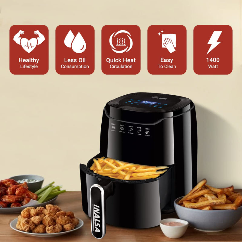 Inalsa Air Fryer Tasty Fry Digital