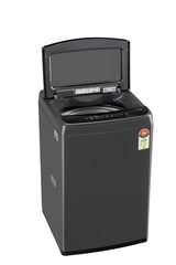LG 9 Kg, 5 Star, Smart Inverter Technology, In-built heater with Steam, Fully Automatic Top Load Washing Machine (T90VBMB1S, Turbodrum, Stain Clean, LED Display, Smart Diagnosis, Middle Black)