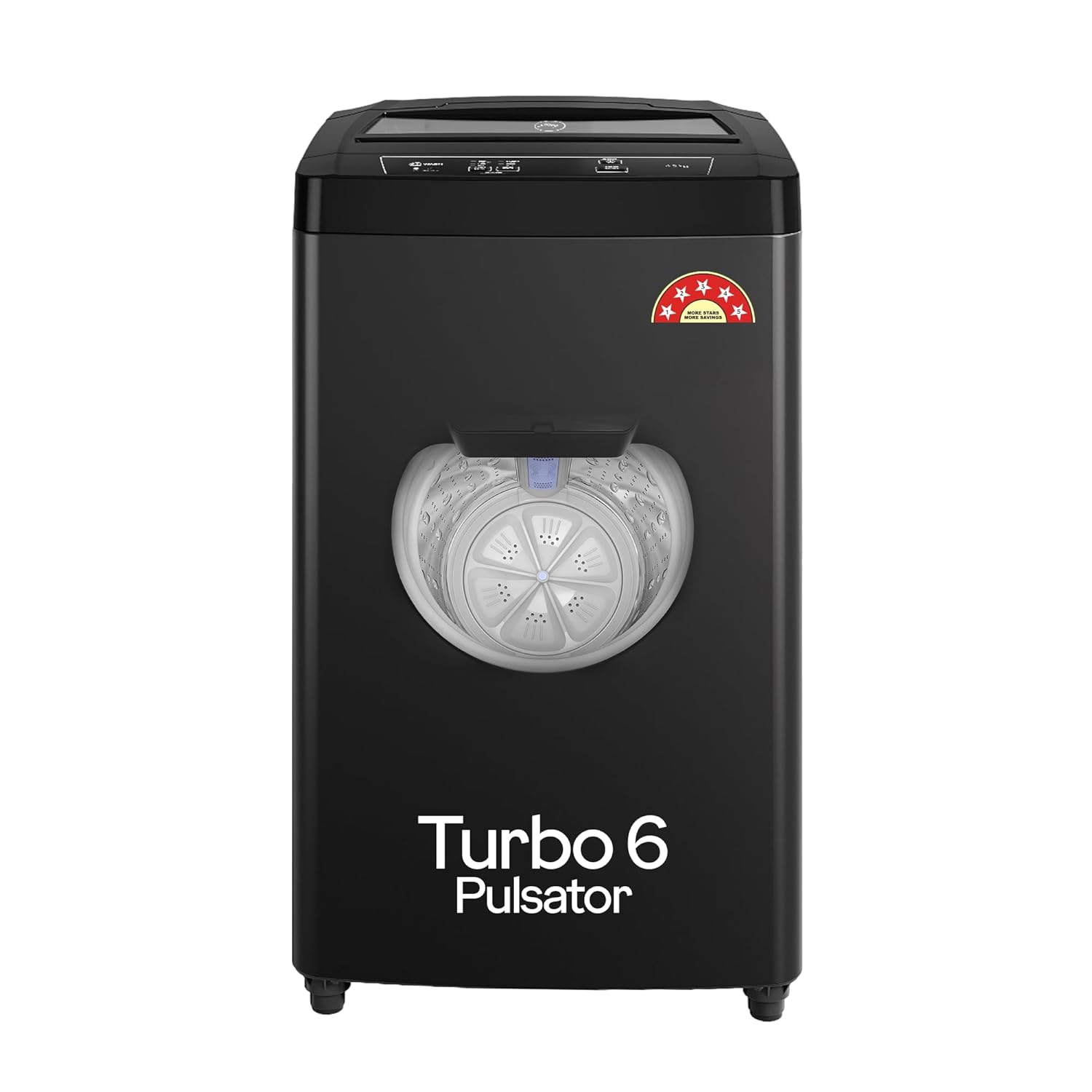 Godrej 6.5 Kg 5 Star I-Wash Technology for Automatic One Touch Wash Fully-Automatic Top Load Washing Machine (WTEON 650 AP 5.0 GPGR, Graphite Grey, With Toughened Glass Lid)-(Touchup)