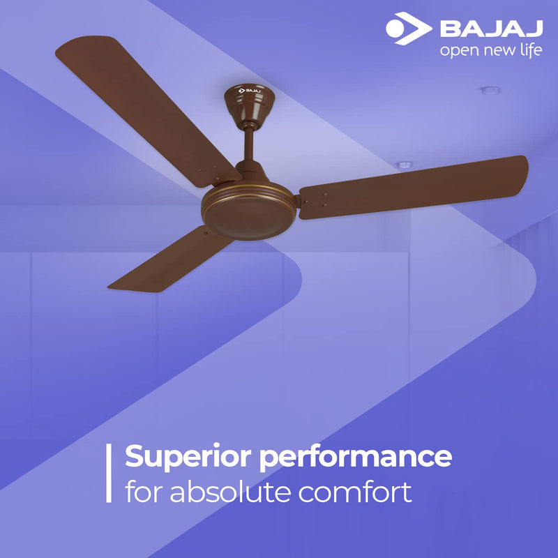 Bajaj Brezza 425 1200 Mm Ceiling Fan Brown