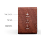 Saregama Carvaan Mini+ (Plus) Portable Music Player with 1000 Preloaded Songs, 10 Watt Speaker, Handsfree Calling, Bluetooth/Fm/Am/Aux (Vintage Brown)