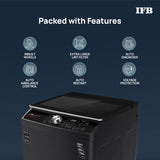 IFB 9 Kg 5 Star with DeepClean Technology, AI Powered, Fully Automatic Top Load Washing Machine (TL900NB2S, PowerSteam, Inbuilt Heater, Aqua Energie, Noir Black)