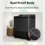 Samsung 10.5 kg, 5 star, Semi-Automatic Top Load Washing Machine (WT10C4260GG/TL, Air Turbo Drying)