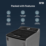 IFB 10 Kg 5 Star Inverter Fully Automatic Top Load Washing Machine (DeepClean, TL100RB2SID, Power Steam With In Built Heater, Royal Blue)