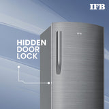 IFB 197L 5 Star Direct Cool Single Door Refrigerator (2024 Model, IFBDC-2235DBSE, Brush Grey, Advanced Inverter Compressor, Extraordinary Storage with Humidity Controller)