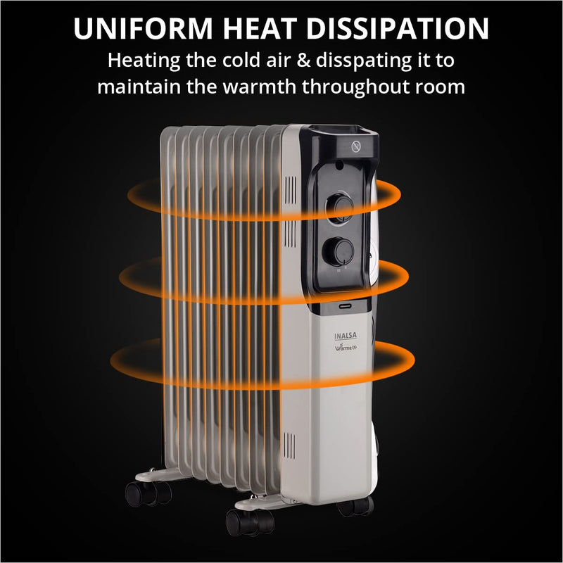 Inalsa Oil Filled Radiator Warme 09