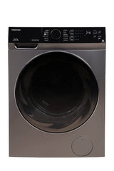 TOSHIBA 11/7 Kg Inverter Fully Automatic Front Loading Washing Dryer (TWD-BK120M4-IND(SK), Premium Silver)