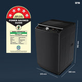 IFB 9 Kg 5 Star with DeepClean Technology, AI Powered, Fully Automatic Top Load Washing Machine (TL900NB2S, PowerSteam, Inbuilt Heater, Aqua Energie, Noir Black)