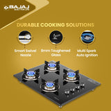 BAJAJ GP8 Neo Hobtop Glass Automatic Gas Stove