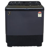 Haier 9Kg Semi Automatic Top Load Washing Machine,Toughened Glass HTW90-196BBK(Black)