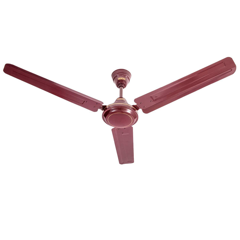 USHA Apollo LX 1200 mm 3 Blade Ceiling Fan (Brown)