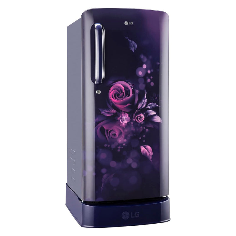 LG 185 L 5 Star Inverter Direct-Cool Single Door Refrigerator (GL-D201ASEU)
