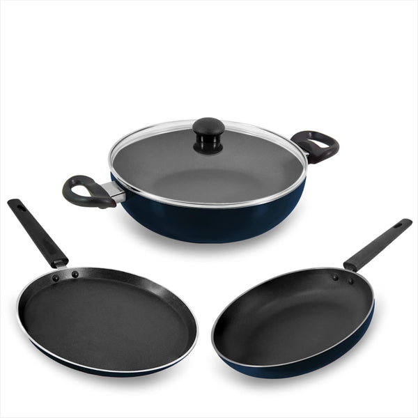 BUTTERFLY RAPID- KCP3 BLUE NONSTICK COMBO PACK