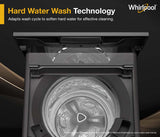 Whirlpool 6 kg Magic Clean 5 Star and Digital Display Fully Automatic Top Load Washing Machine Grey (MAGIC CLEAN 6.0 GENX GREY)