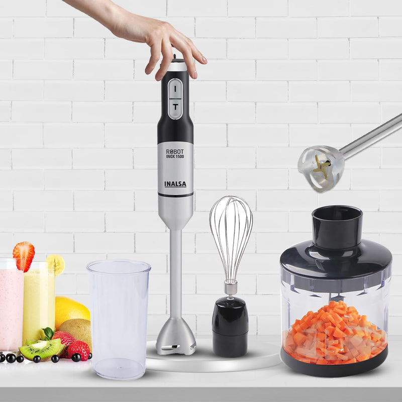 Inalsa Hand Blender Robot Inox 1500
