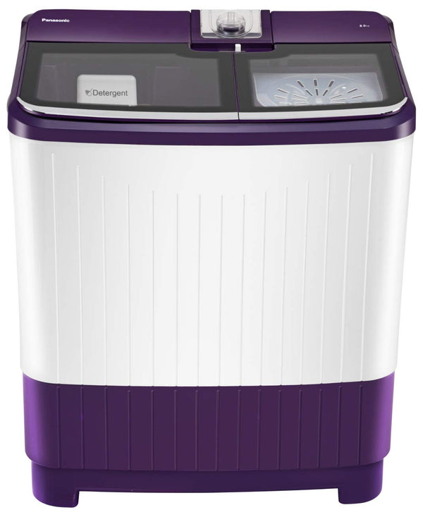 Panasonic 8 kg Semi-Automatic Top Loading Washing Machine (NA-W80G5VRB, Violet)