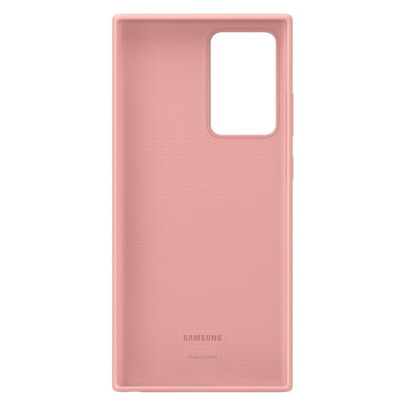 Samsung Note 20 Silicone Cover-Copr Brown