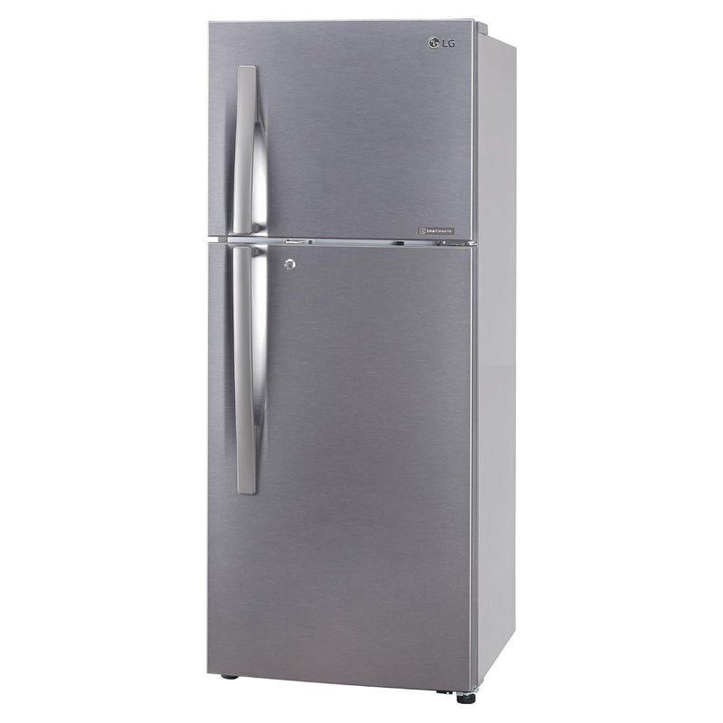 LG 240 L 3 Star Frost-Free Smart Inverter Double Door Refrigerator (GL-S292RDSX, Dazzle Steel, Convertible & Multi Air Flow Cooling)