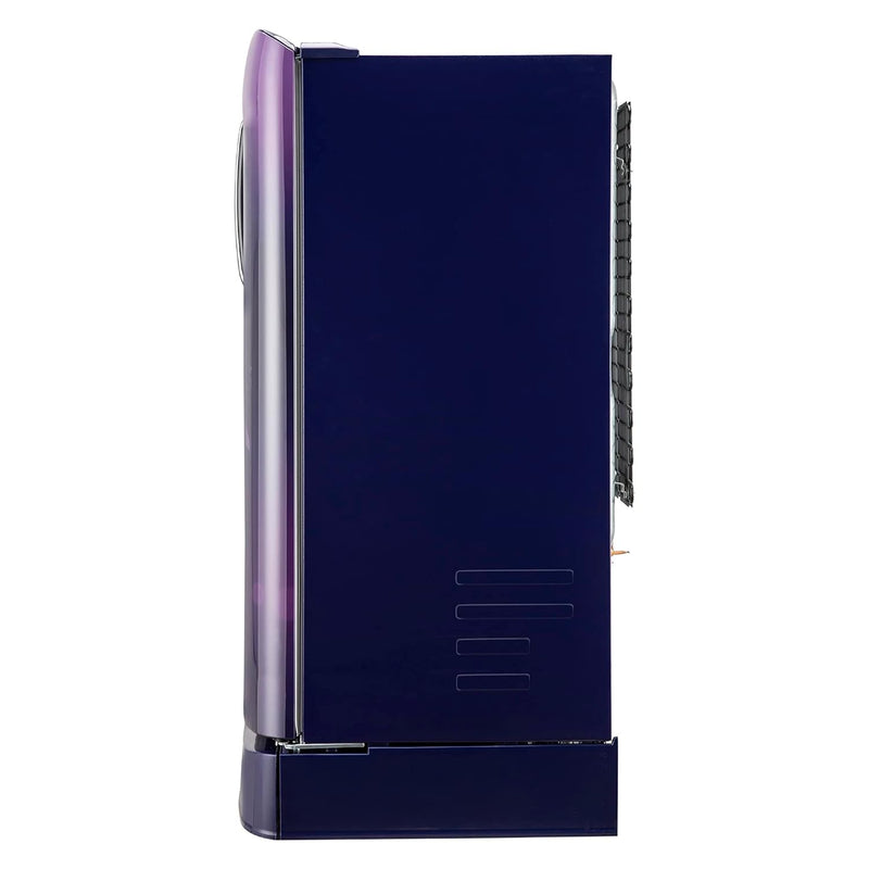 LG 185 L 5 Star Inverter DirectCool Single Door Refrigerator GLD201ABEU Blue Euphoria Base stand with drawer