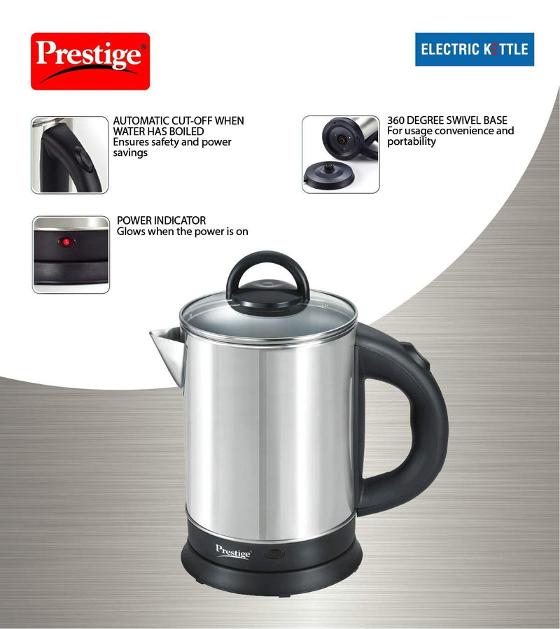 Buy Prestige Litres Electric Kettle(PKGSS |Silver