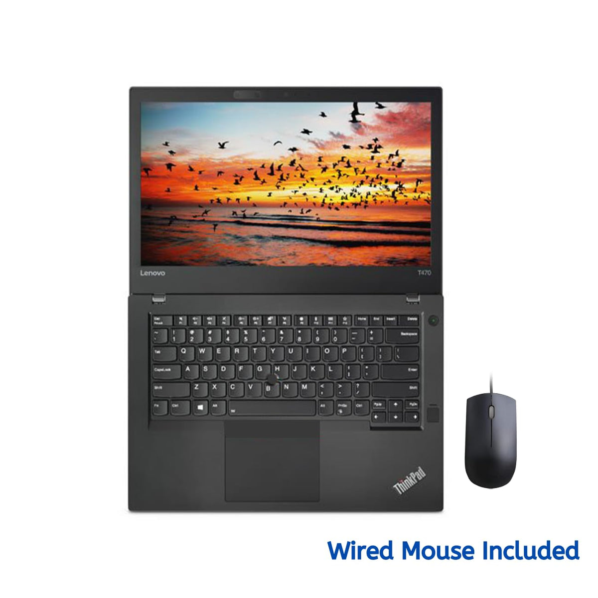 Lenovo ThinkPad T470 | Core i5 7th Gen | 8GB RAM | 256GB SSD | 14