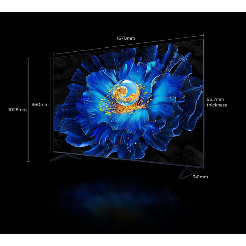TCL Mini LED C6K Series 139 cm (55 Inch) 4K Ultra HD LED Google TV -55C6KS