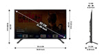 Kodak 80 cm (32 inches) HD Ready Certified Android LED TV 32HDX7XPRO (Black)