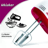 Inalsa Easy Mix Hand Blender| Hand Mixer|Beater Powerful 250 Watt Motor | Variable 7 Speed Control