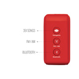 Saregama Carvaan Mini Hindi 2.0- Music Player with Bluetooth/FM/AM/AUX (Sunset Red)
