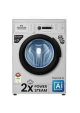 IFB 6 Kg 5 Star with 2X Power Steam, AI Powered, Fully Automatic Front Load Washing Machine (DIVA AQUA GBS 6010, In-built Heater, Grey)