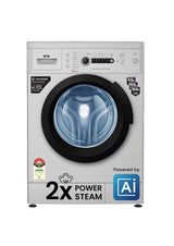 IFB 7 Kg 5 Star Fully Automatic Front Load Washing Machine 2X Power Steam (NEO DIVA BXS 7010, White & Black, In-built Heater