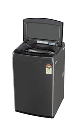 LG 9 Kg, 5 Star, Smart Inverter Technology, In-built heater with Steam, Fully Automatic Top Load Washing Machine (T90VBMB1S, Turbodrum, Stain Clean, LED Display, Smart Diagnosis, Middle Black)