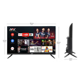 NVY 80 cm (32 inch) HD Ready Smart Frameless LED TV,NVA32SNR1, Black