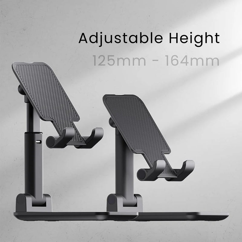 Neopack Unimount Stand, Height Adjustable, 360 Degree Rotating for 4.7" - 12.9" Screen iPhone, Samsung, iPad, Nintendo Switch, Kindle, eBook Reader (Black)