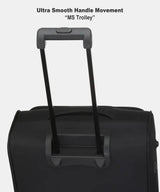 Metronaut Large Check-In Suitcase (75 Cm) 2 Wheels - Advantage - Black