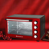 WONDERCHEF 28-Litre Oven Toaster Grill (OTG) (Crimson Edge, Crimson)