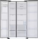 Samsung 633 L, 3 Star, Frost Free, Side By Side Refrigerator (RS78CG8543S9HL, Silver, Refined Inox)