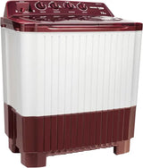 Voltas Beko by A Tata Product 7.2 kg Semi Automatic Top Load Washing Machine Maroon, White