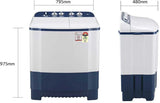 LG 7 kg Semi Automatic Top Load Washing Machine Blue (P7510RBAZ)