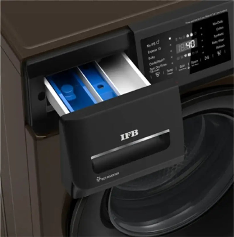 IFB 7 kg Fully Automatic Front Load Washing Machine with In-built Heater Black (Serena MBN 7012 Front Load Washing Machine 7 Kg | 1200 rpm | Mocha)