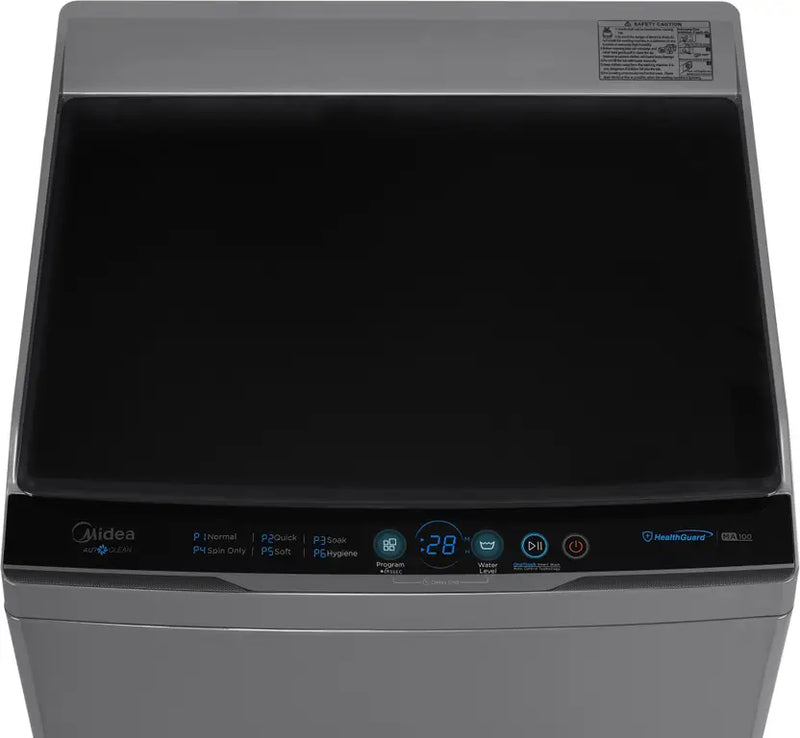 Midea 7 kg 5 Star Fully Automatic Top Load Washing Machine Grey  (MA100W70/G-IN)