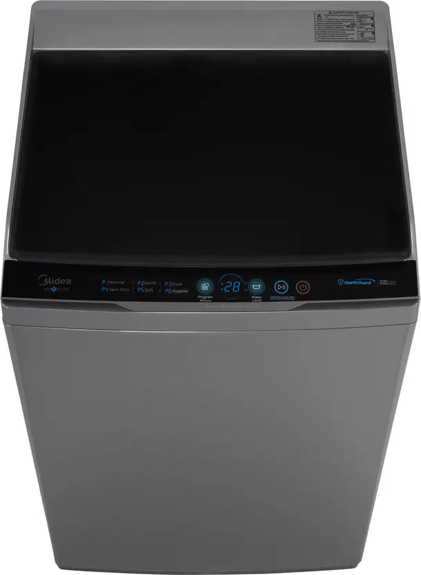 Midea 7 kg 5 Star Fully Automatic Top Load Washing Machine Grey  (MA100W70/G-IN)