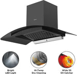 Midea 90V11 Auto Clean Wall Mounted Black 1250 CMH Chimney