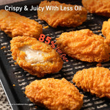 INALSA Air Fryer Oven|12L,1700W|Stainless Steel Body|12-in-1 Functions,Fry,Bake,Grill,Dehydrate&Reheat|12 Preset|Rotisserie&Convection|Dishwasher Safe Accessories|Aero Crisp