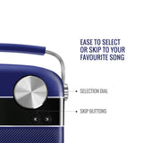 Saregama Carvaan Premium Hindi - Portable Music Player with 5000 Preloaded Songs, FM/BT/AUX  (Royal Blue)