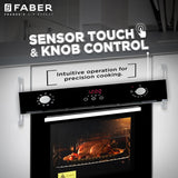 Faber 80 L Convection Microwave Oven (FBIO 80L 10F GLM, Black) (Touched Up)