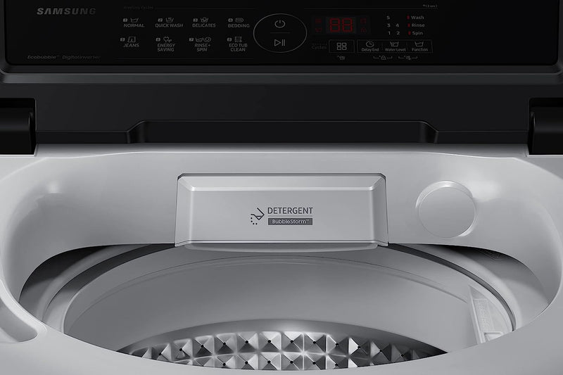 SAMSUNG 7 kg Fully Automatic Top Load Washing Machine Silver  (WA70BG4441BYTL)