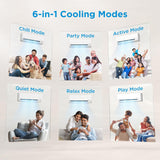 Midea Carrier 1Ton 3 Star, New Star Rated, Wifi Inverter Split AC with 6-in-1 Convertible Cooling, Turbo Mode, Heavy Duty Cooling at 52℃, Auto Clean&HD+PM 2.5 Filter(Copper, AC 1Ton MAI12SD3R36W0, White)